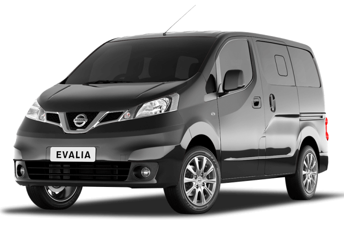 Hire a Nissan Evalia in Corfu