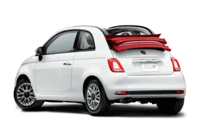 Fiat 500 Cabrio rentals in Corfu 2 Fiat 500C convertible