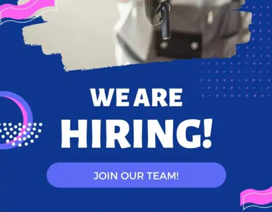 We are hiring